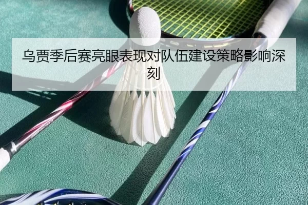 乌贾季后赛亮眼表现对队伍建设策略影响深刻